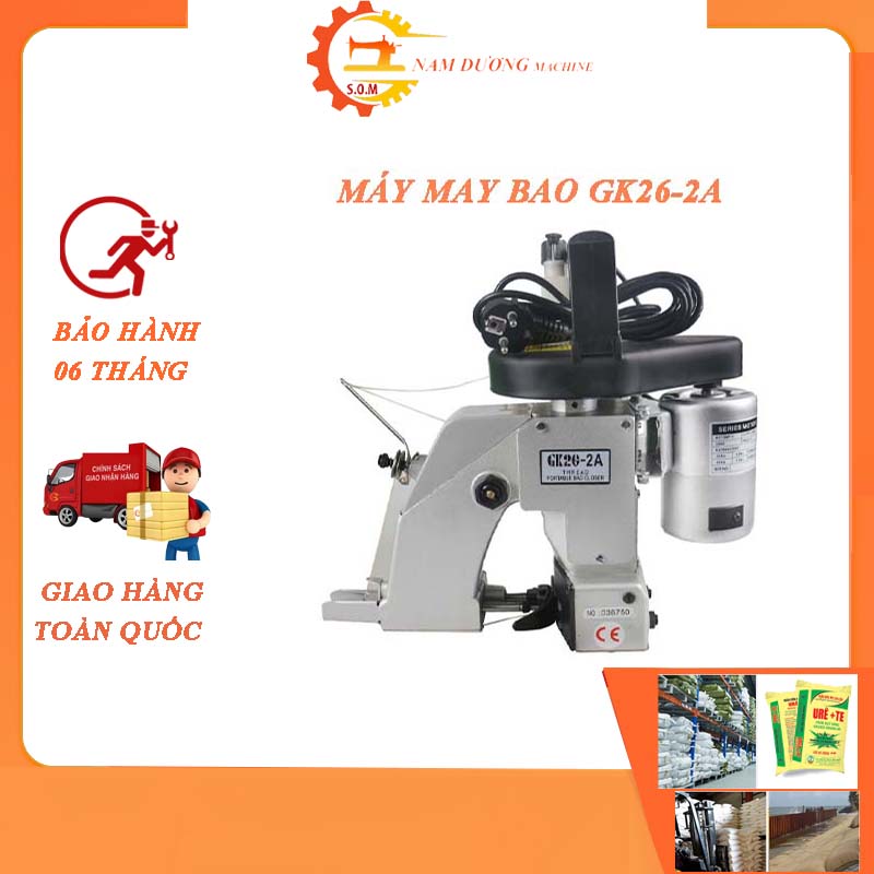 Máy khâu bao cầm tay chering gk26-2a may bao công nghiệp