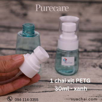 Chai xịt PETG phun sương 30ml 60ml thời trang và cá tính