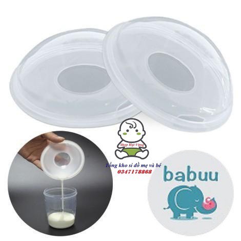Hộp 2 phễu hứng sữa Babuu cho mẹ