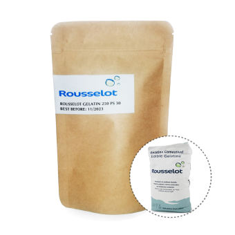 Bột gelatin Rousselot Pháp gói 100g - A250 Bloom - gelatin làm bánh, kẹo dẻo, khúc bạch... - Gia store