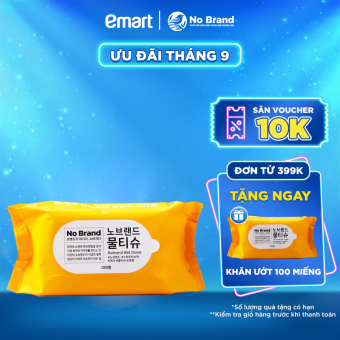 Khăn Ướt No Brand Hàn Quốc 100 Miếng - Emart VN