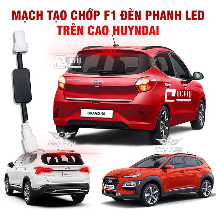 HYUNDAI - Mạch Nháy F1 Tạo Chớp Cho Đèn Phanh LED Trên Cao i10 Sedan, i10 Hatchback, Elantra Sẵn Giắc Zin MS4776