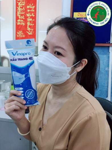 Thùng khẩu trang kháng khuẩn KF94 VINAPRO 4D (300 cái/ thùng)