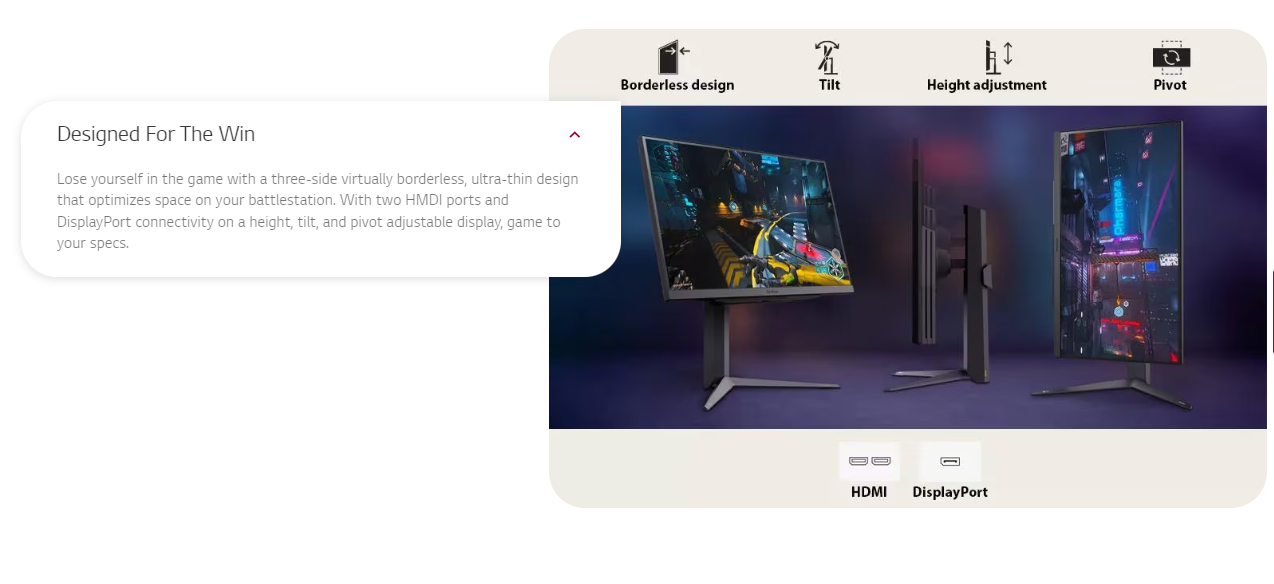 [FAST SHIP] LG UltraGear 27GS75Q | 27"QHD | 200Hz | 1ms | G-Syn | IPS Gaming Monitor (27GS75Q-B) · v2