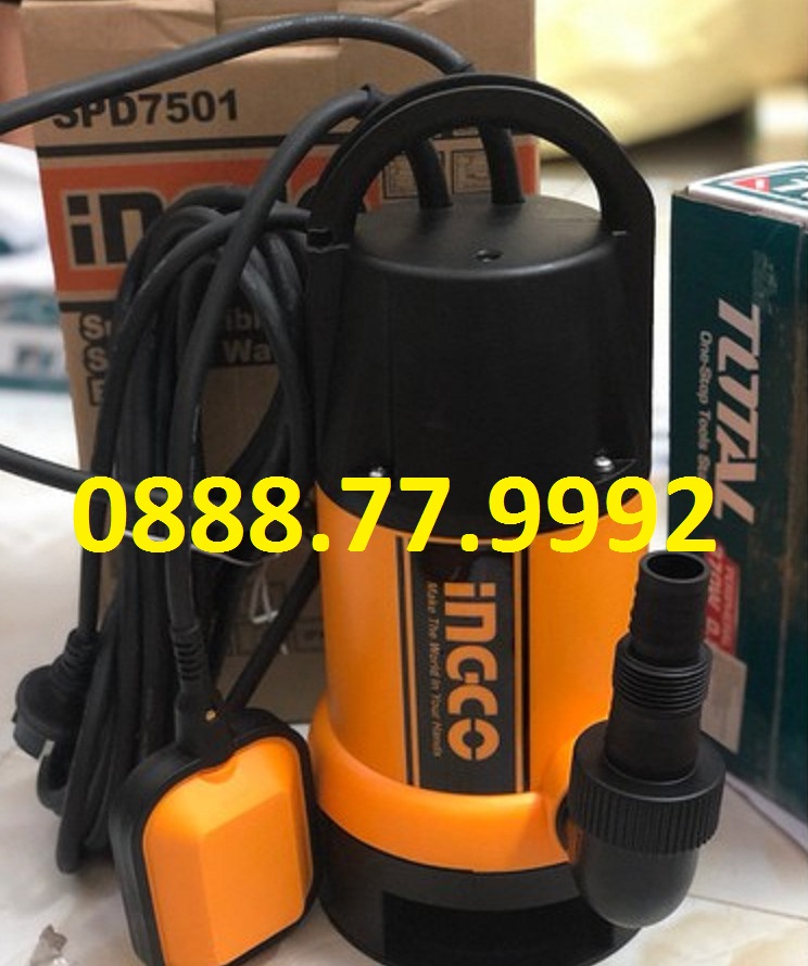 Máy bơm chìm nước thải hiệu Ingco SPD7501