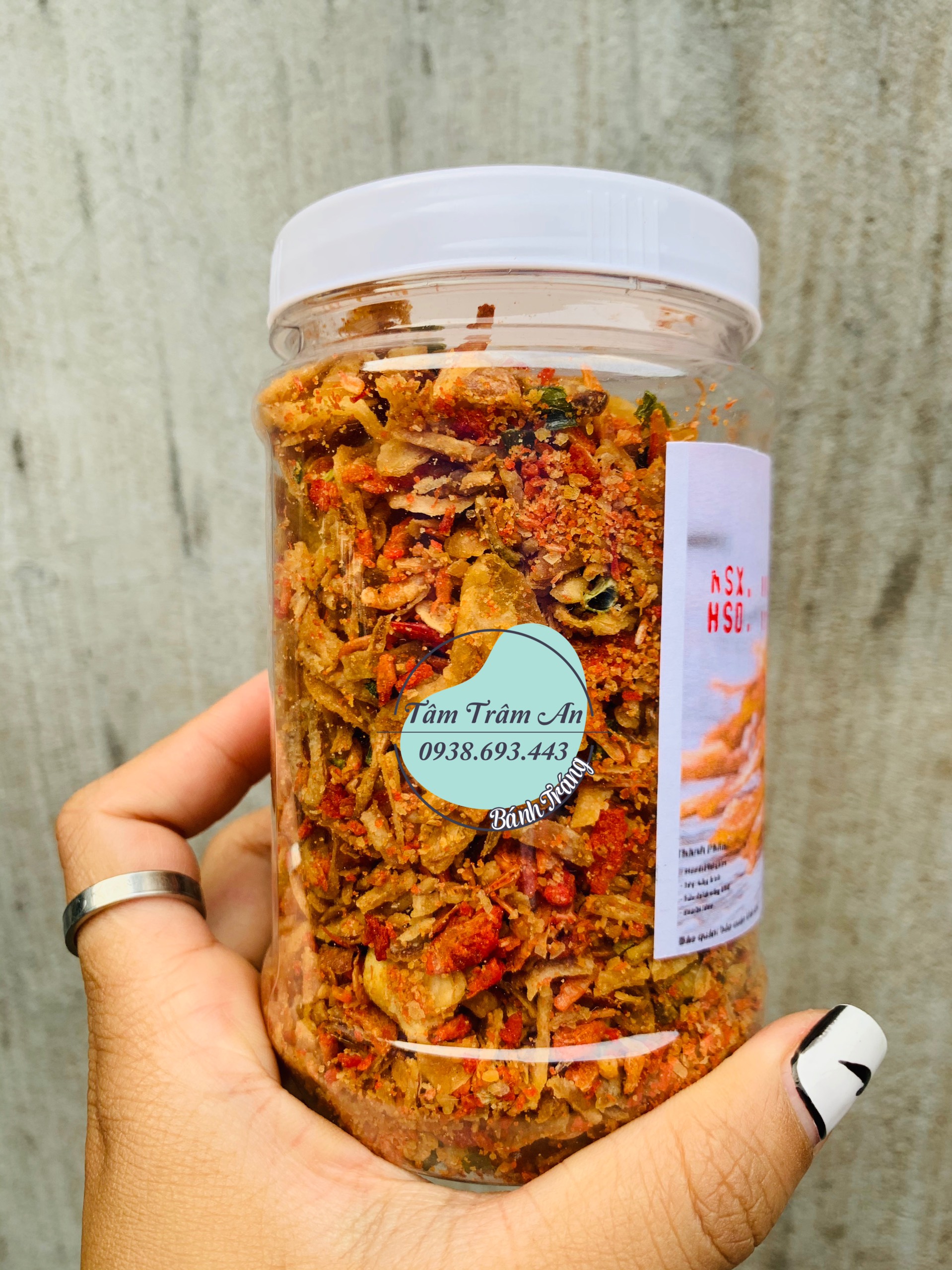 Muối tôm tép hành giòn 200g