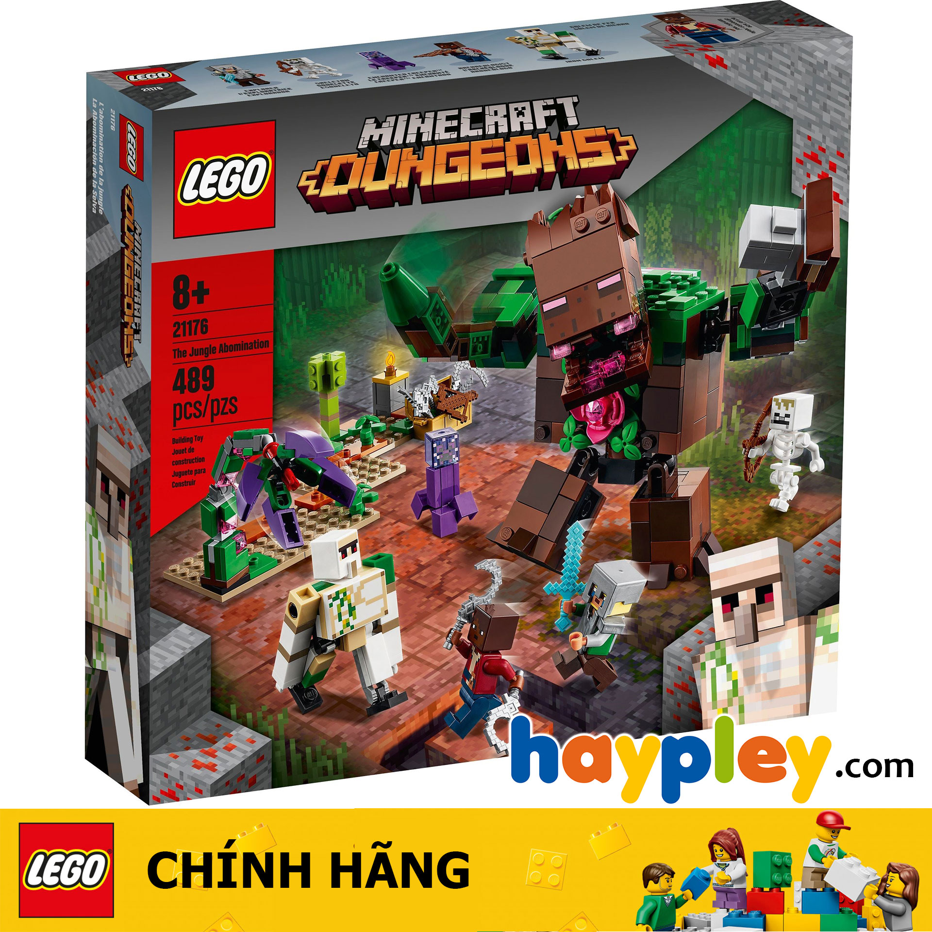 Lego minecraft 21176 khu rừng rậm ma quái