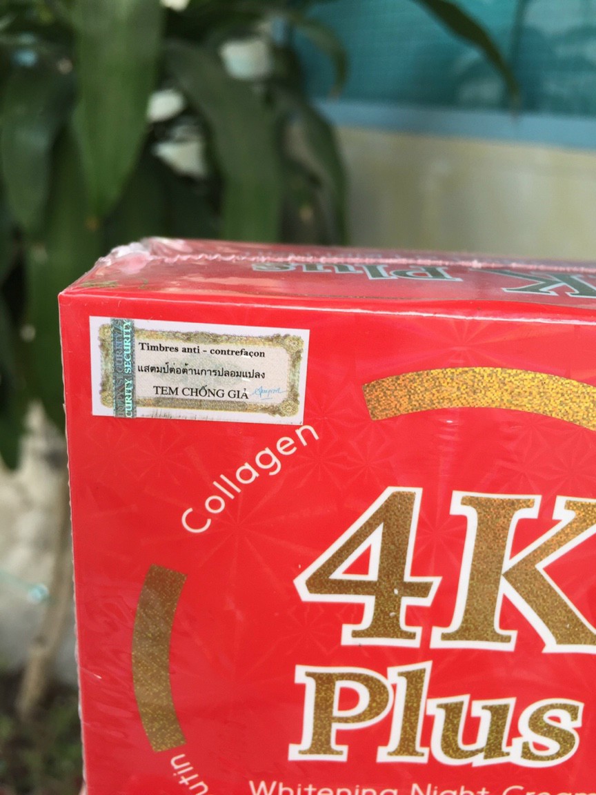 Body siêu chống nắng- kem body 4k plus đỏ thái lan spf 60++++
