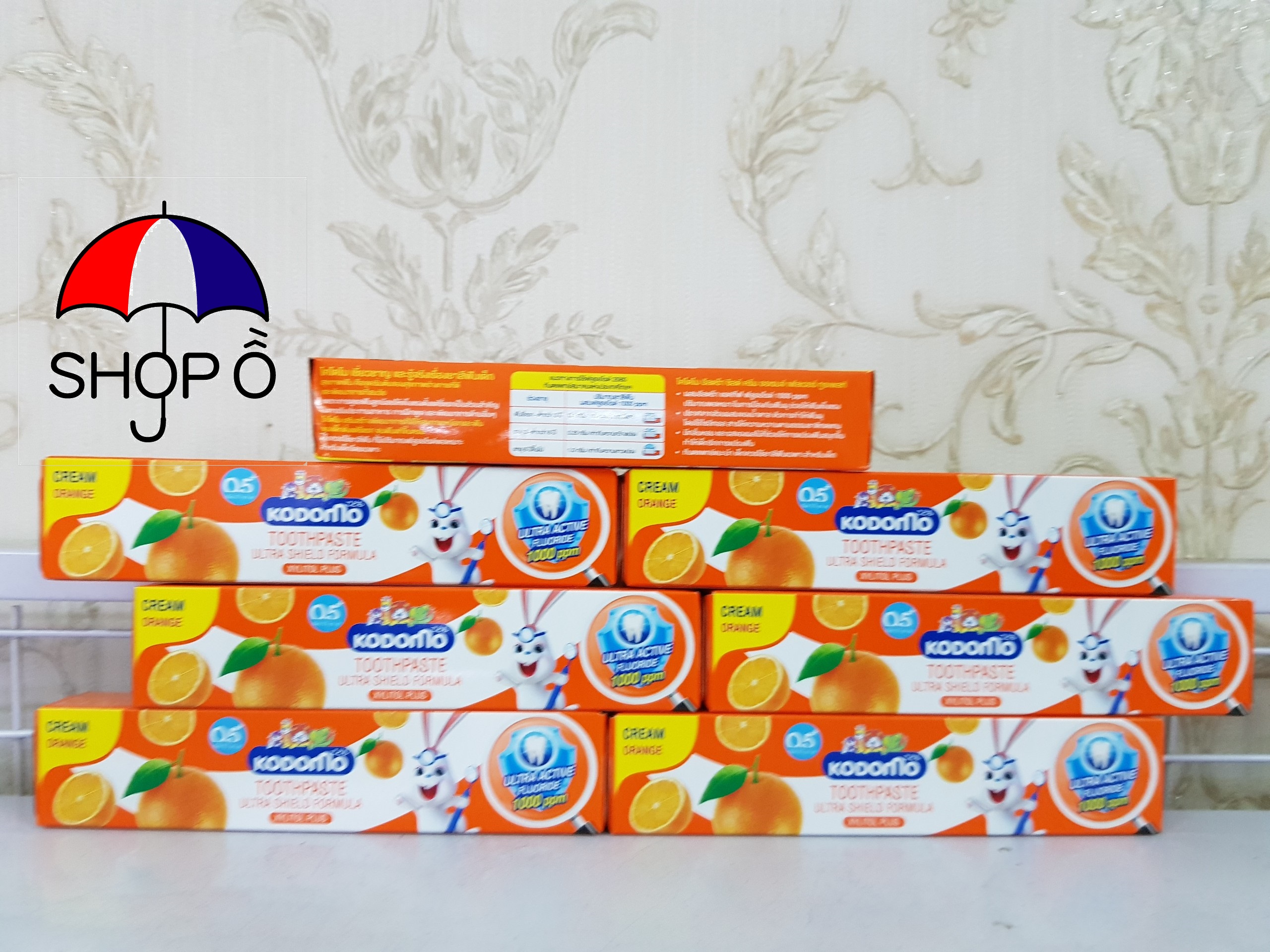 [HCM]Kem đánh răng trẻ em Kodomo 40gram Thái