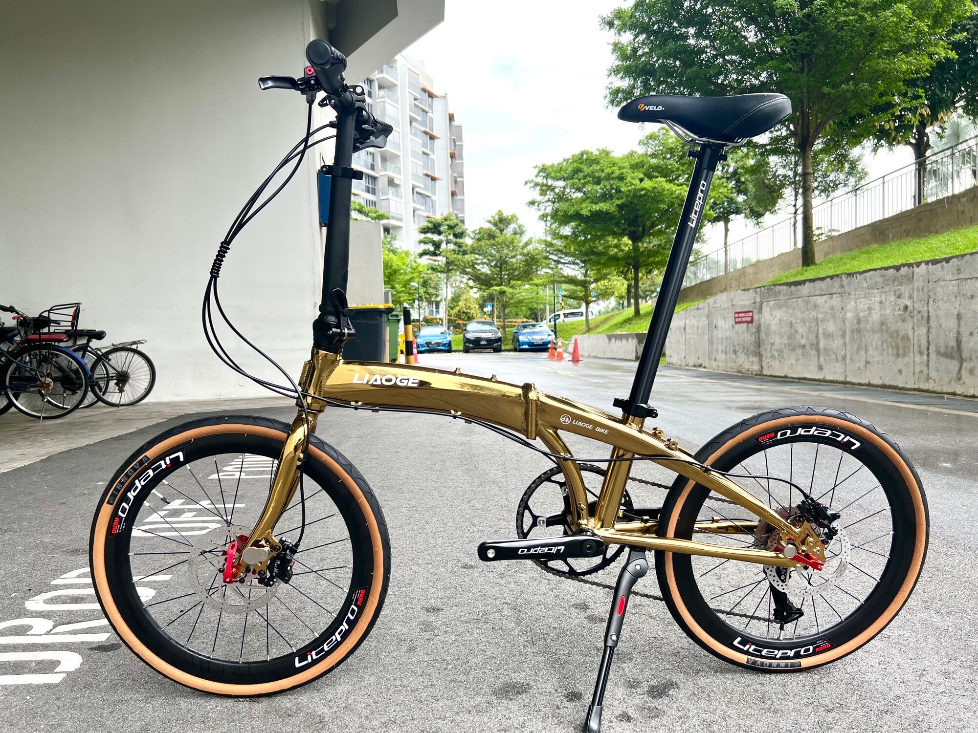 22 inch folding bike