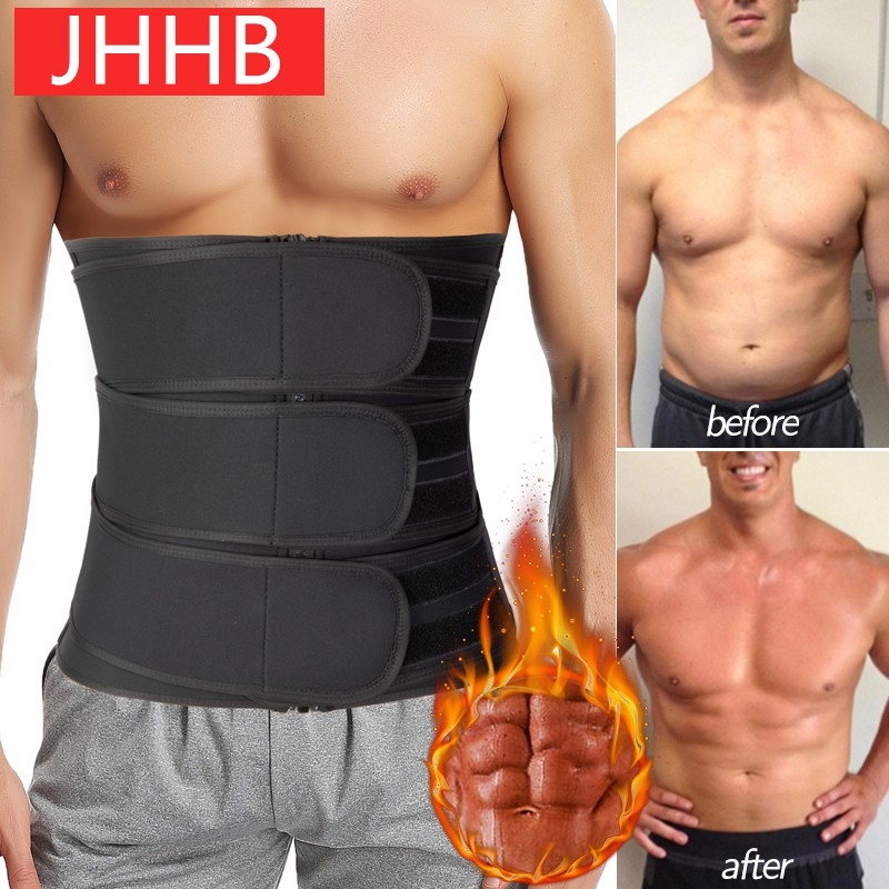 Dropship Waist Trimmer Unisex Belly Wrap Workout Sports Sweat Band Abdominal  Trainer Weight Loss Body Shaper Tummy Control Slimming Belt to Sell Online  at a Lower Price