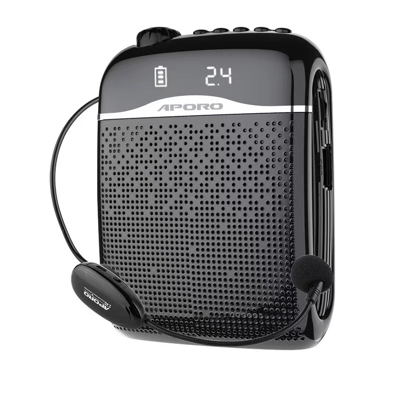 Máy trợ giảng không dây cao cấp Aporo T21, tích hợp Bluetooth UHF Wireless - Bảo hành 12 tháng