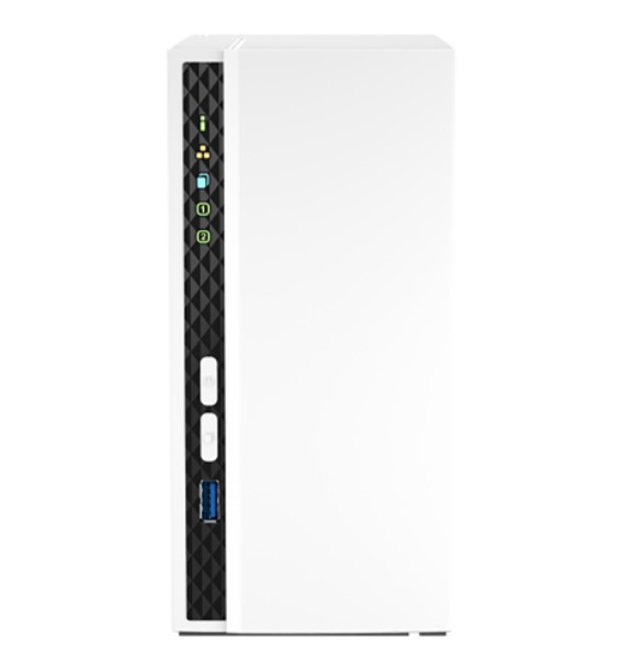 NAS (อุปกรณ์จัดเก็บข้อมูลบนเครือข่าย) QNAP TS-233 - 2 BAYS ARM 4-CORE CORTEX-A55 / 2GB DDR4 - ยี่ห้อ QNAP ราคา 8,470 บาท*ส่งฟรี