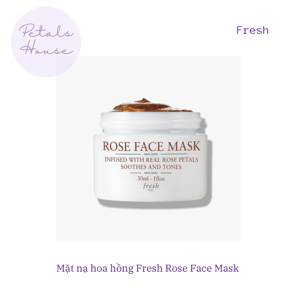 Mặt nạ cấp nước dưỡng sáng da FRESH ROSE FACE MASK 30mL