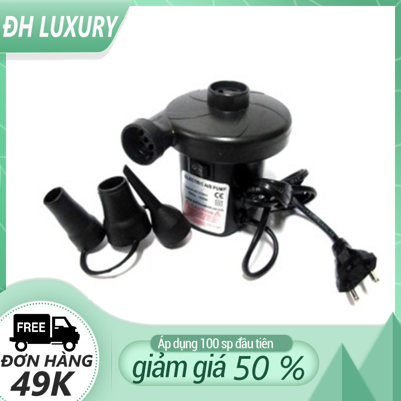 [FREE SHIP] Bơm điện 2 chiều bơm hút, bơm bể bơi phao, bóng bay, hút chân không, hàng cao cấp loại 1