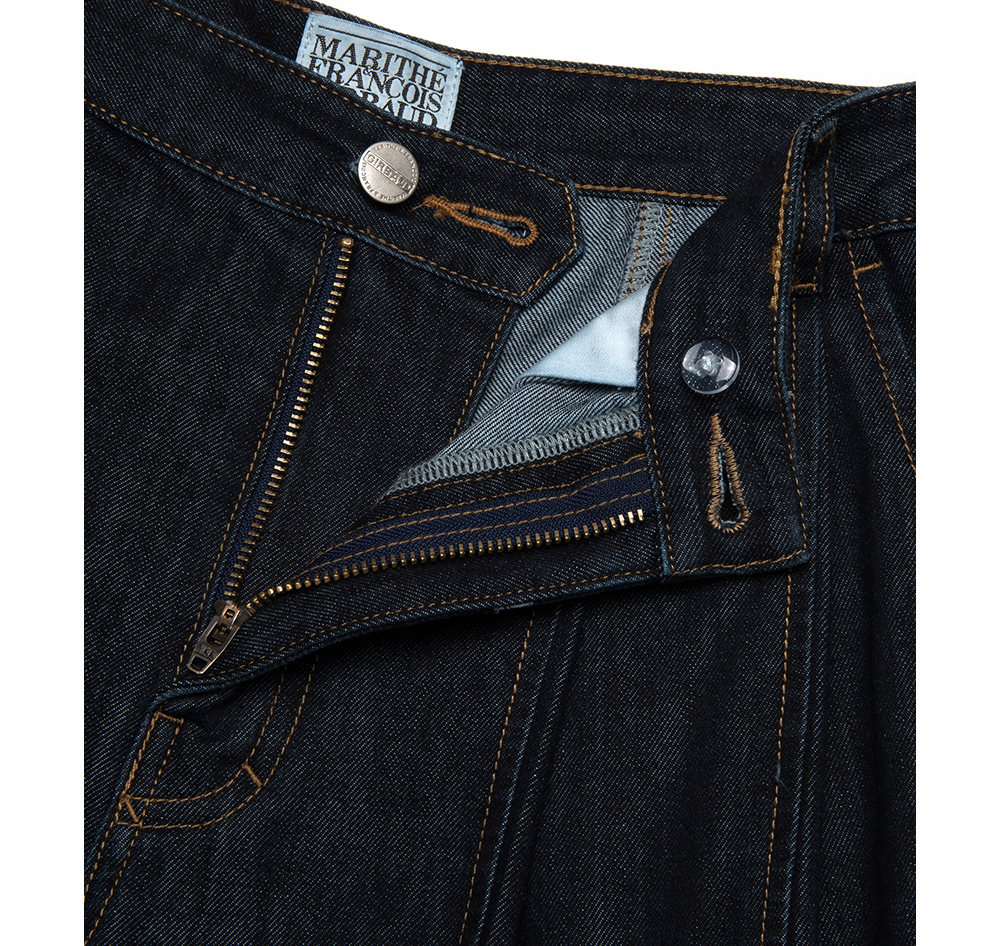 MARITHE FRANCOIS GIRBAUD M Tuck Wide Denim Pants Мужские джинсы - 2 цвета (Новинка 2024 г.)