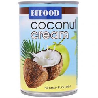Nước Cốt Dừa Đậm Đặc Eufood Coconut Cream Thailand, hộp 400ml