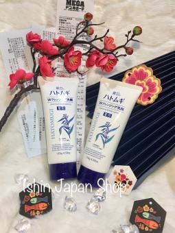 Sữa rửa mặt ý dĩ Hatomugi màu trắng nhật bản 130g và 170g