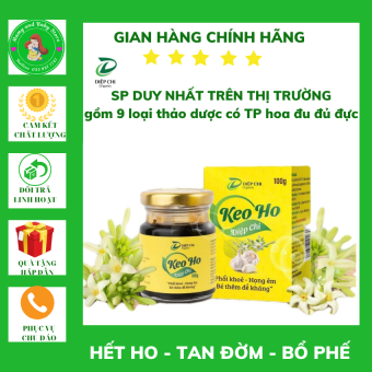 KEO HO DIỆP CHI- Hết ho-Tan đờm-Phổi khoẻ-Họng êm