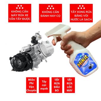 Dung Dịch Tẩy Xe Máy, Tẩy Rửa Đầu Bò, Tẩy Rửa Lốc Máy, Tẩy Rỉ Sét Hikit