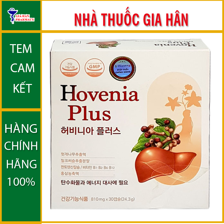 Giải độc gan hovenia plus - nhập khẩu từ hàn quốc 30v , gia hân