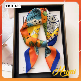 Khăn Lụa Vuông 70x70cm, Khăn Thắt Nơ, Khăn Quàng Cổ Công Sở