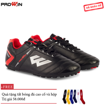 Giày đá bóng Prowin tặng tất ĐÃ KHÂU ĐẾ- s50 ĐỒ TẬP TỐT - FULL size