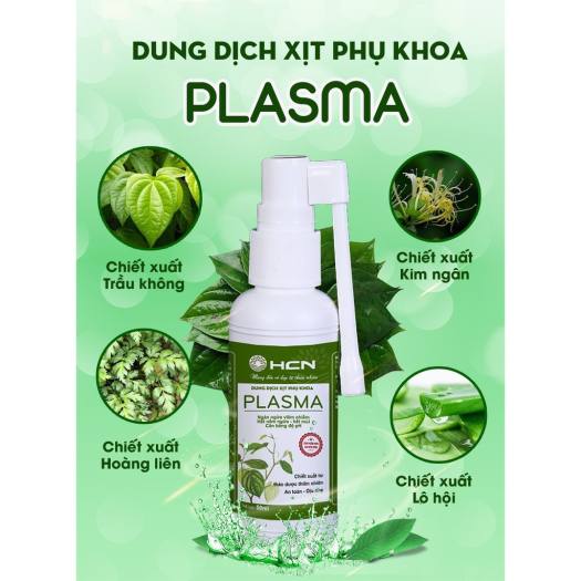 Dung Dịch Xịt Phụ Khoa Plasma Từ Lá Trầu Không