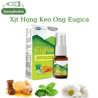 Xịt Họng Keo Ong Thảo Dược Eugica 10ml
