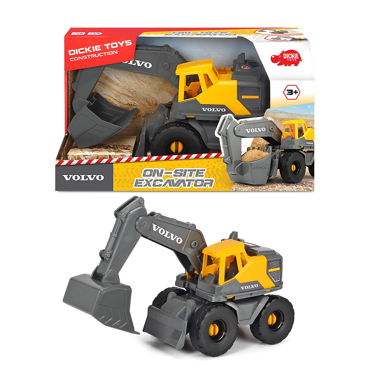 Đồ Chơi Xe Xây Dựng DICKIE TOYS Volvo On-site Excavator 203724003
