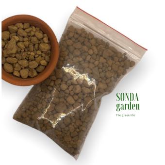Đất akadama SONDA GARDEN (1kg) cho sen đá, xương rồng