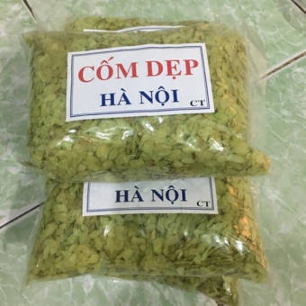 500g cốm dẹp hà nội cốm xanh