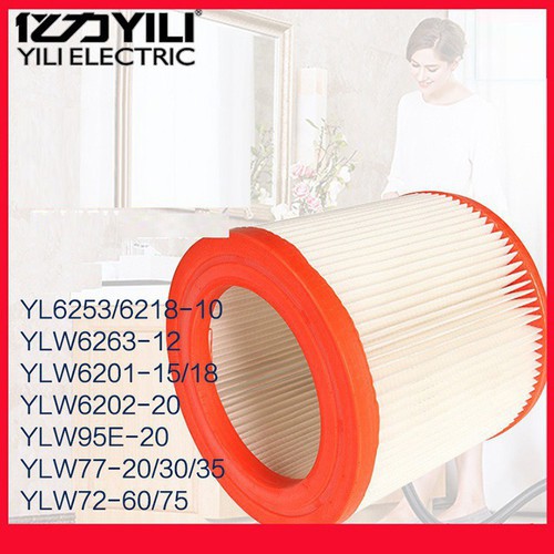 [HCM]Máy Hút Bụi Công Nghiệp Yili Dung Tích 12 Lít Công Suất 1200W Túi Lọc Bụi Bằng Vải Phục Vụ Trong Nhà Lớn Nhà Hàng Khách Sạn