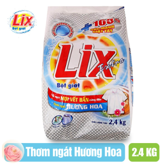 Bột giặt Lix hương hoa 2.4kg