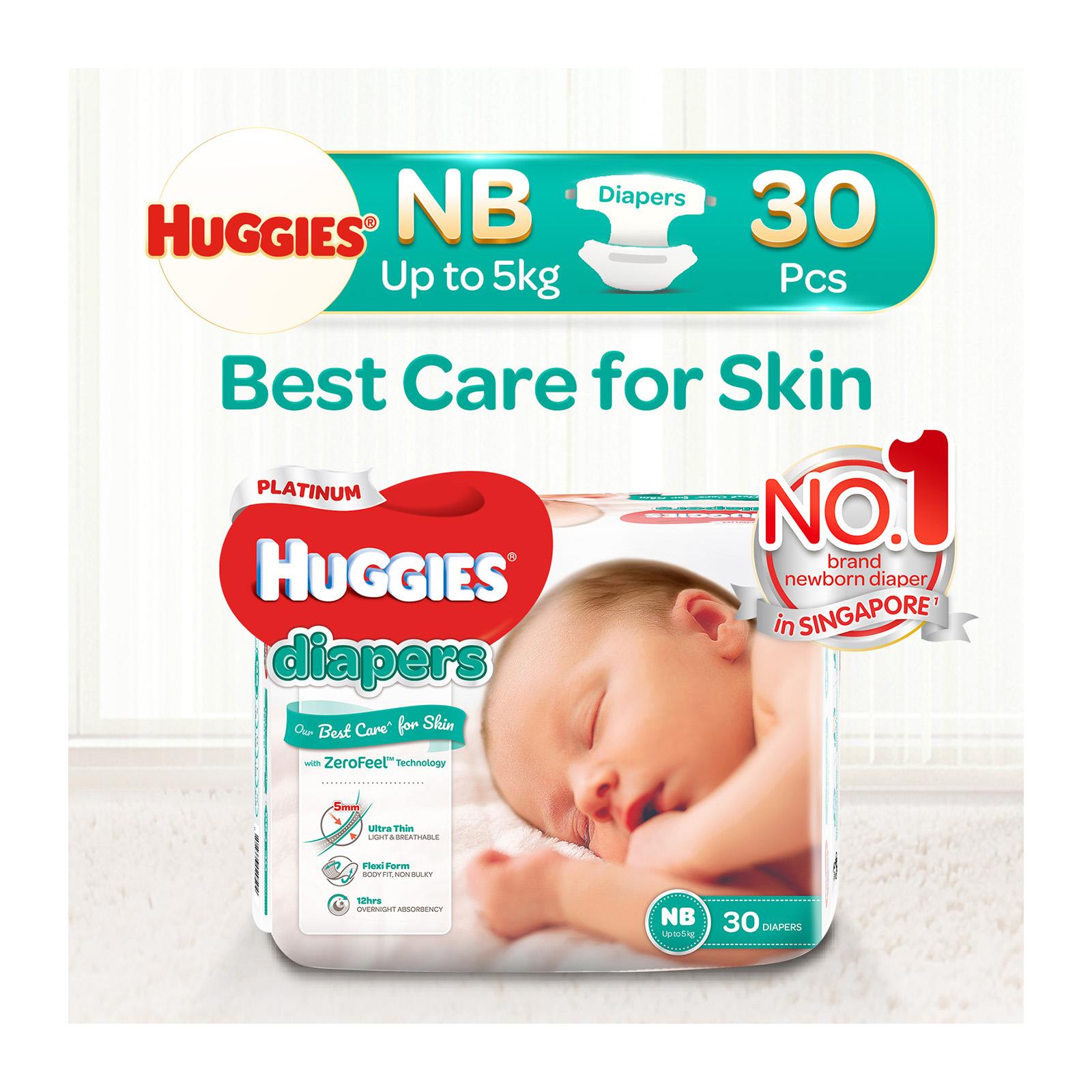 newborn baby huggies diapers