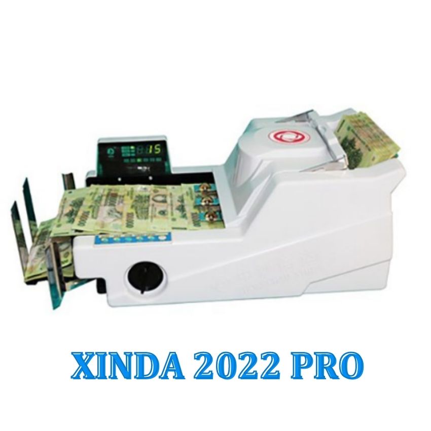 Máy đếm tiền phát hiện tiền giả, phát hiện tiền khác loại - Xinda 2022 Pro, mẫu mới 2022