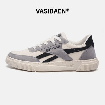 VASIBAEN nam giày thường giày thể thao hàn quốc thoáng khí giày thể thao nam không trơn trượt chống mài mòn giày thường giày thời trang【Free Shipping Miễn phí vận chuyển】