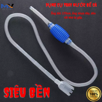 Dụng cụ hút cặn bể cá CLEAN PUMP đa năng 2 IN 1 : thay nước, bơm nước, hút đáy hồ cá cầm tay, không cần dùng điện - Công nghệ Nhật Bản | | CỬA HÀNG CÁ CẢNH VÀ THIẾT BỊ LỌC NƯỚC HỒ CÁ MỘC VINH AQUA
