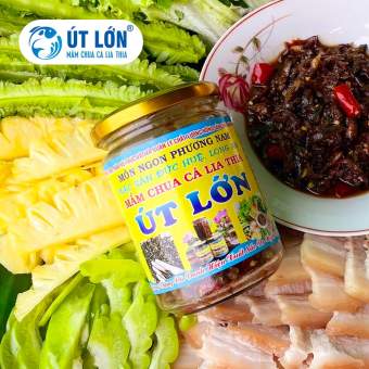 Mắm chua cá lia thia nguyên chất Út Lớn hũ 500g