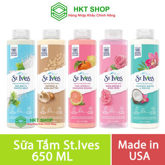 Sữa tắm tẩy tế bào chết St. Ives 650ml - HKT Shop