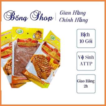 Combo 10 gói Snack Bò miếng thơm cay (Bò xé cay)