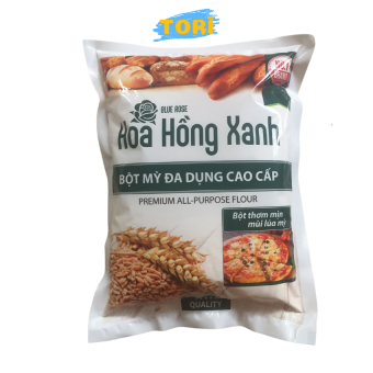 Bột hoa hồng xanh, bột mì số 11 làm bánh mì, pizza, bánh bao 1kg