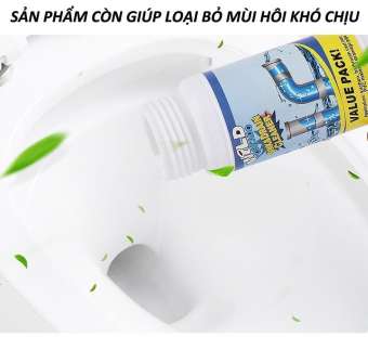 CHAI BỘT THÔNG ỐNG CỐNG,THÔNG TẮC NHÀ VỆ SINH - BỘT THÔNG TẮC CỐNG, KHỬ MÙI DIỆT VI KHUẨN TIỆN ÍCH