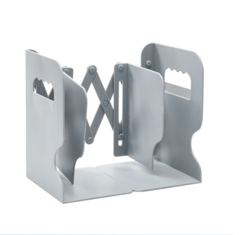 Giá để sách, tài liệu gấp gọn kèm ống đựng bút, kệ sách nhựa gấp gọn để bàn