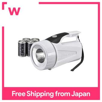 Ohm Đèn pin Điện Led mạnh ánh sáng với 4 pin AA LPP-10B5 08-0759 Ohm Trắng