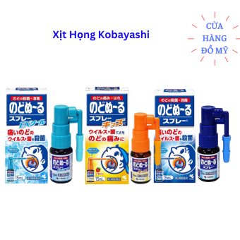 Xịt Họng Em Bé Kobayashi 15ml xịt họng giảm ho khô rát  họng cho bé Cửa Hàng Đô Mỹ