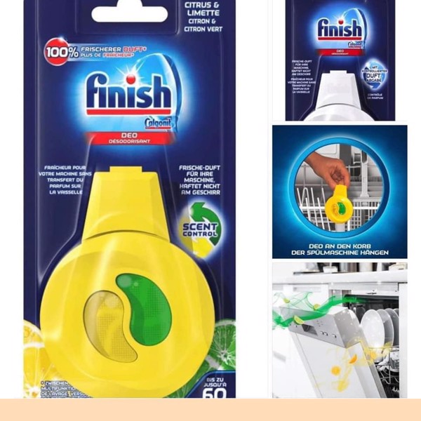 Tinh dầu thơm Máy rửa chén Finish Deo Citrus & Limette