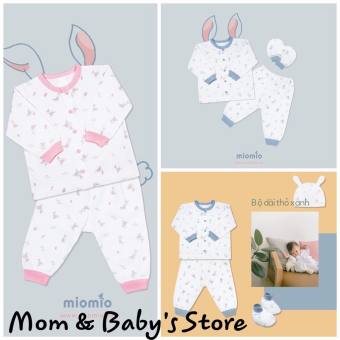 MIO MIO - Bộ Quần Áo Nút Giữa Tay Dài BST Thỏ
