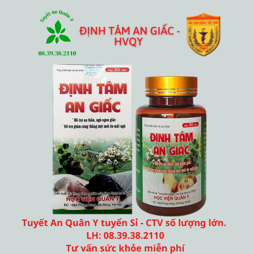 Định tâm an giấc- An giấc ngủ ngon - Học viện quân y