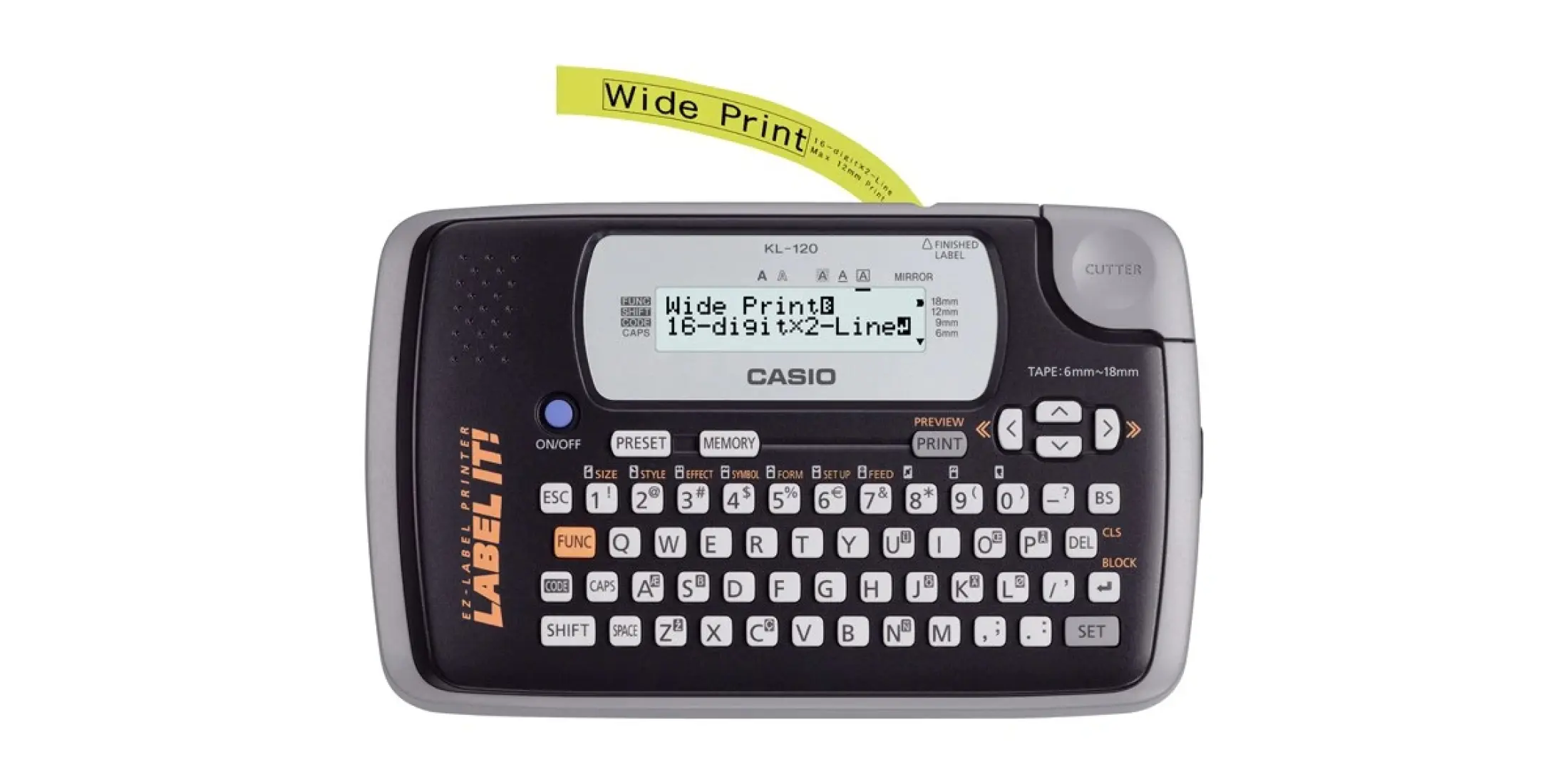 casio barcode printer
